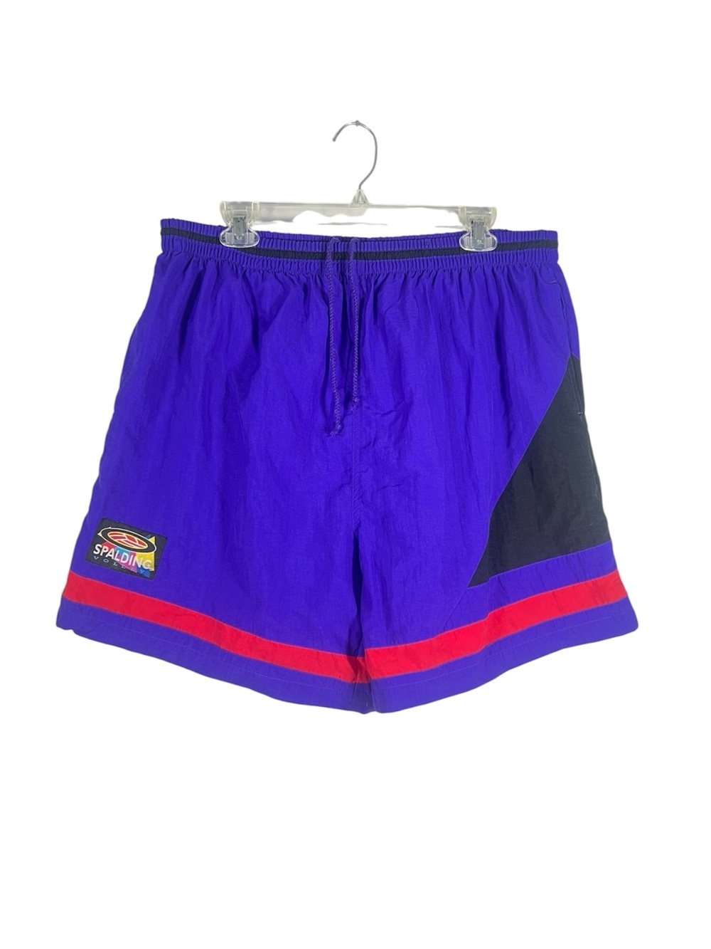 Vintage Spalding Volleyball Retro Nylon Shorts XL